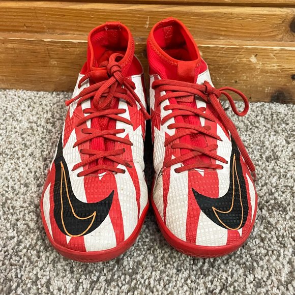 Nike Mercurial Superfly 8 Academy CR7 IC GS 'Chile Red' SIZE 5.5 - Picture 8 of 8